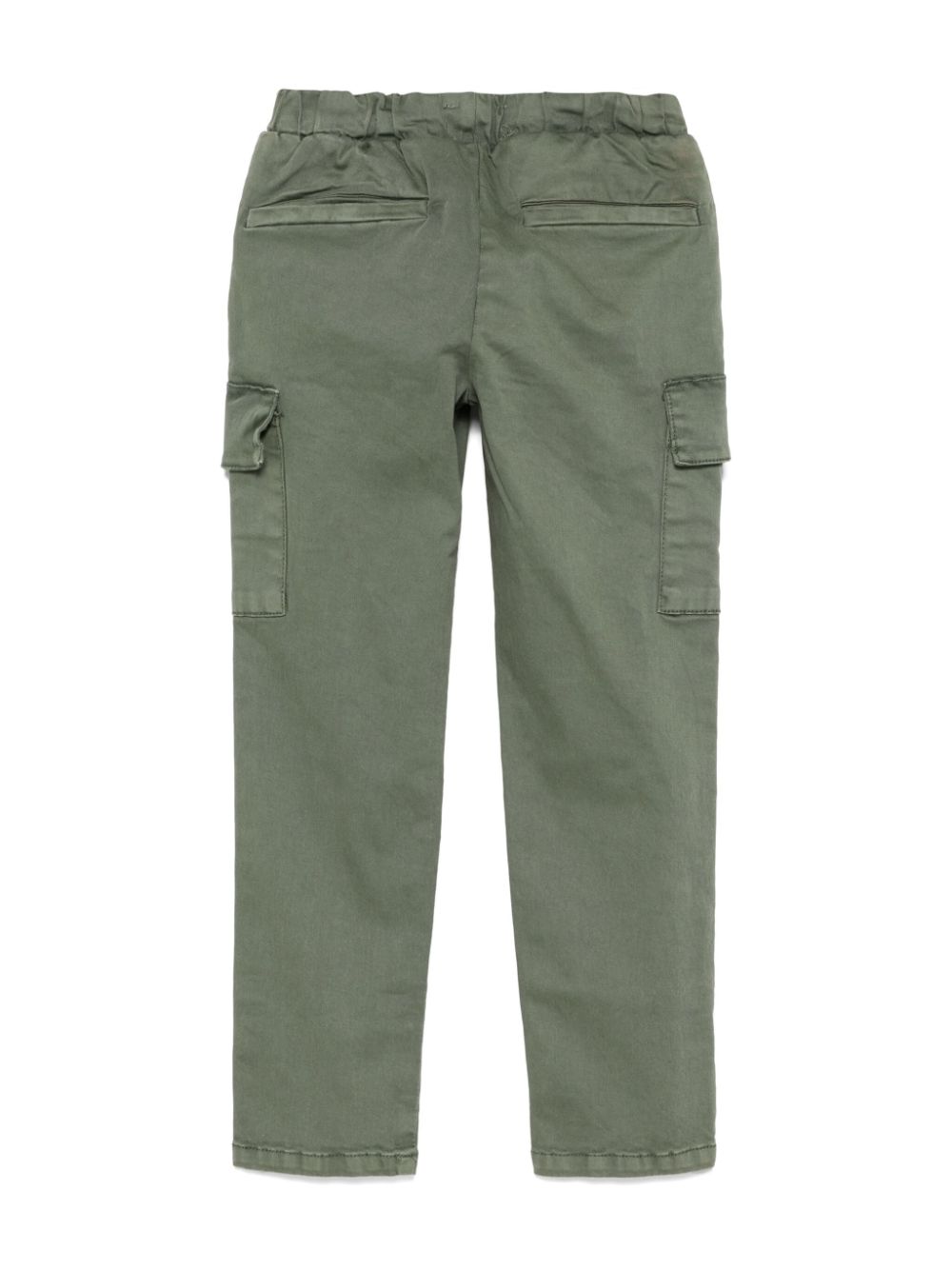 Pantaloni per bambino Trussardi Junior verde modello cargo - Rubino Kids