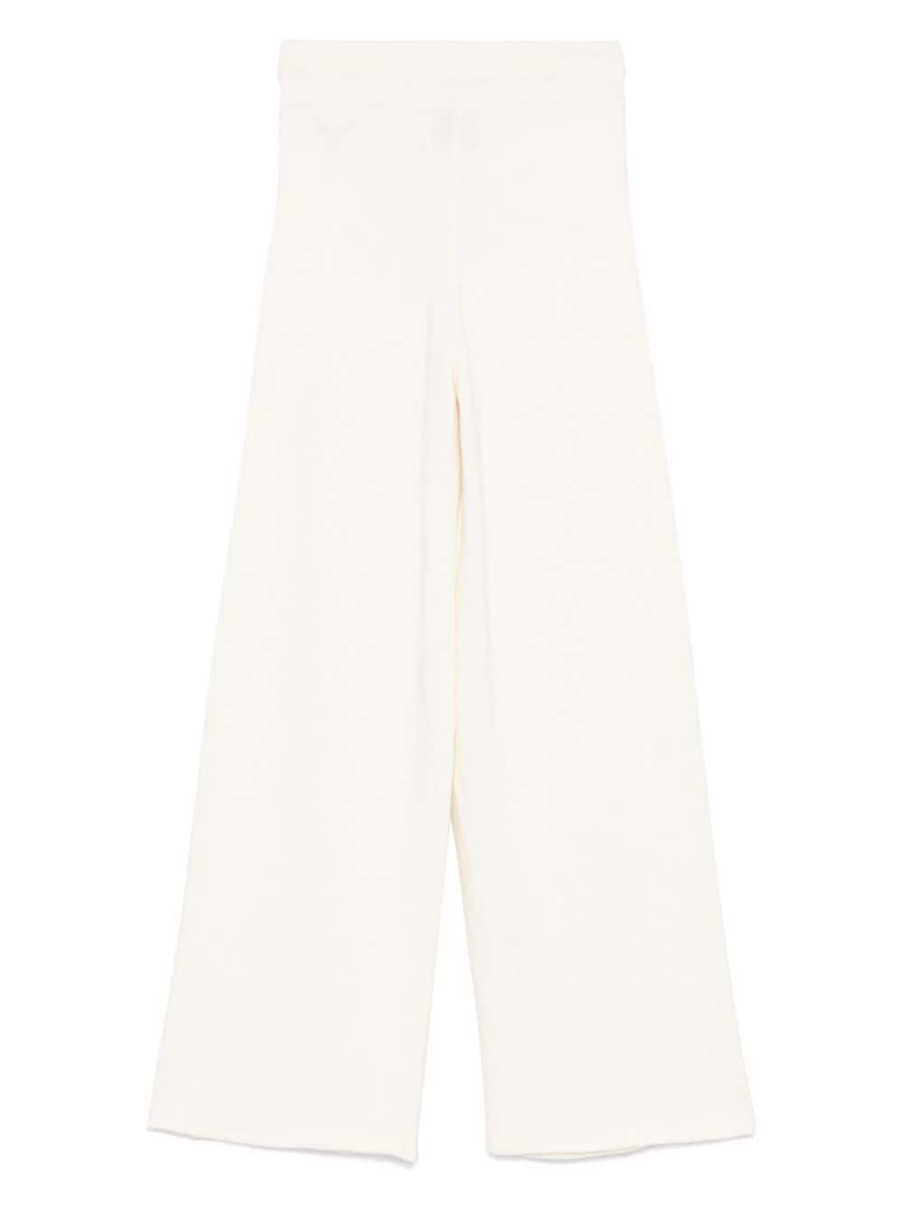 Pantaloni per donna MC2 Saint Barth Cambon bianco con ricamo sul retro - Rubino Kids