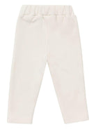 Pantaloni per neonata Donsje bianchi con decorazione coniglio - Rubino Kids