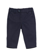 Pantaloni per neonato Fay Kids blu scuro con bottoni - Rubino Kids