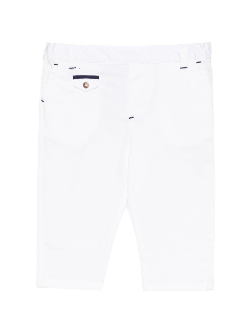 Pantaloni per neonato Tartine & Chocolat bianco con vita elasticizzata - Rubino Kids