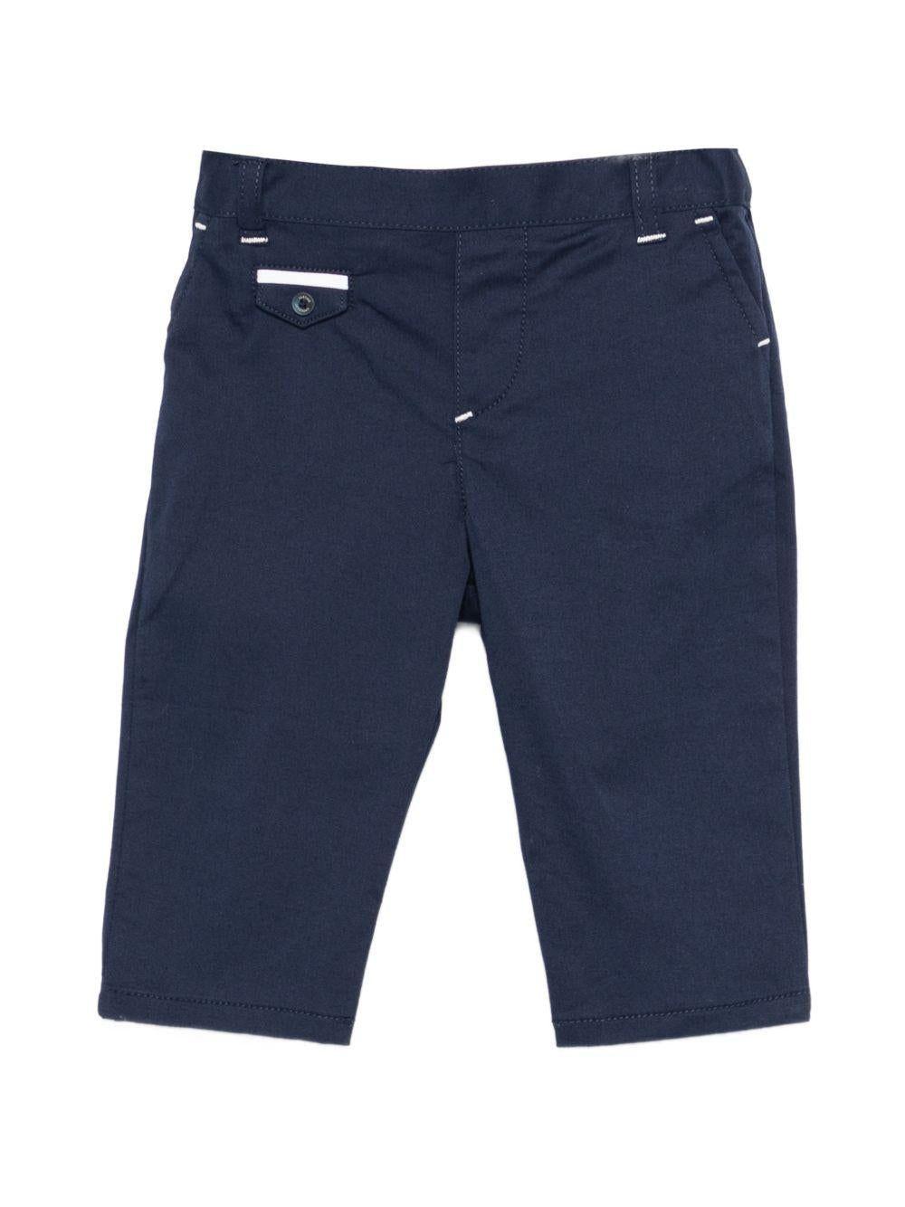 Pantaloni per neonato Tartine & Chocolat blu scuro con vita elasticizzata - Rubino Kids