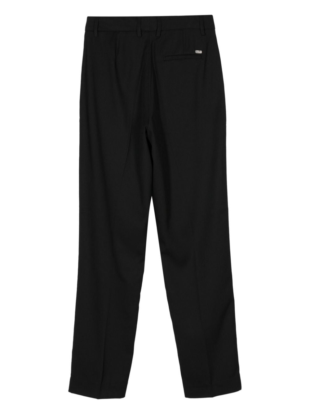 Pantaloni plissettati per donna Scotch & Soda nero con piega stirata - Rubino Kids