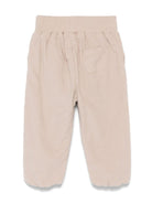 Pantaloni slim da neonato Tartine Et Chocolat beige con design slip - on - Rubino Kids