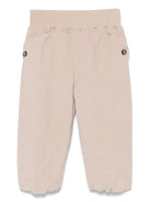 Pantaloni slim da neonato Tartine Et Chocolat beige con design slip - on - Rubino Kids