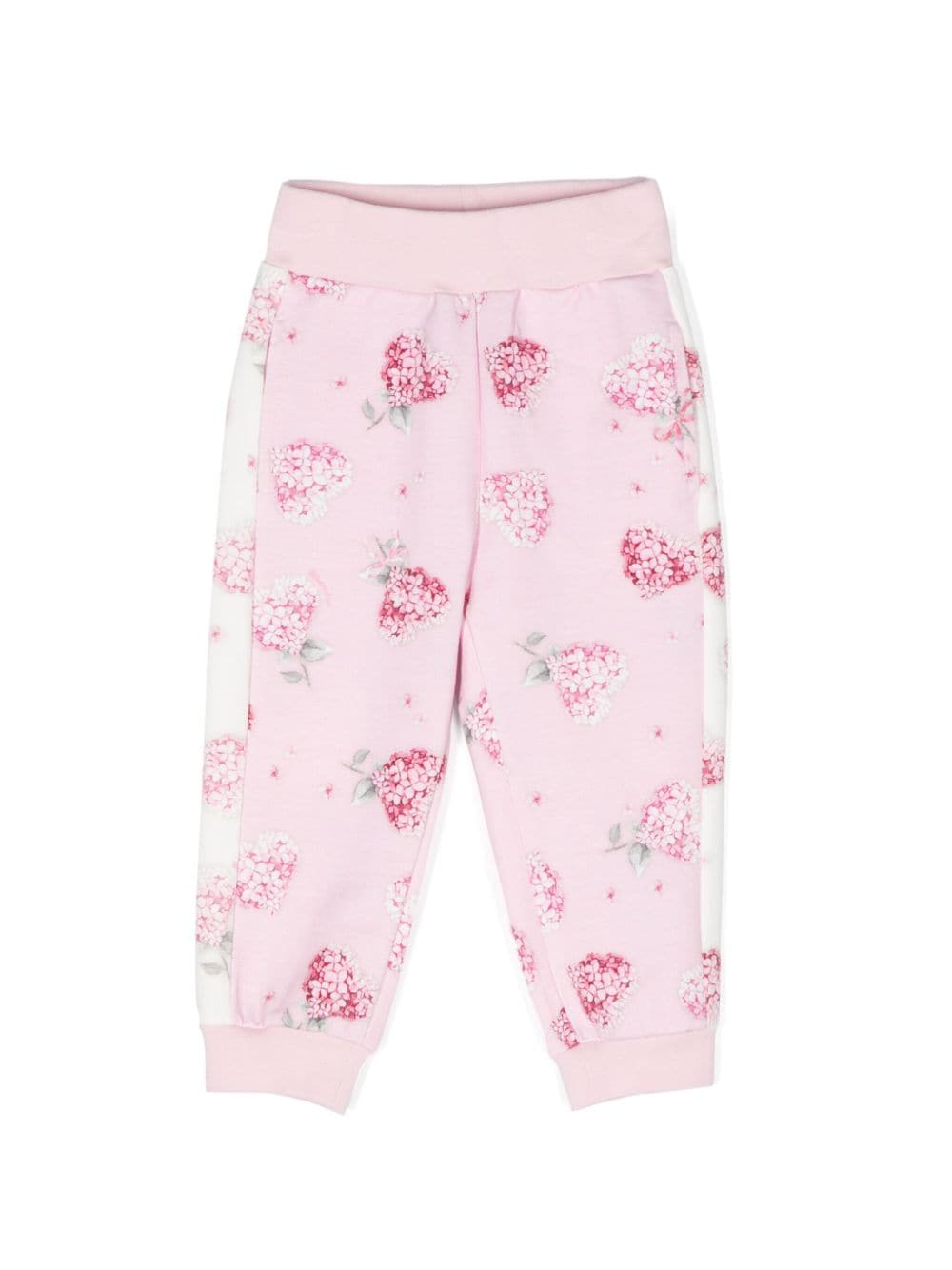 Pantaloni sportivi a fiori - Rubino Kids