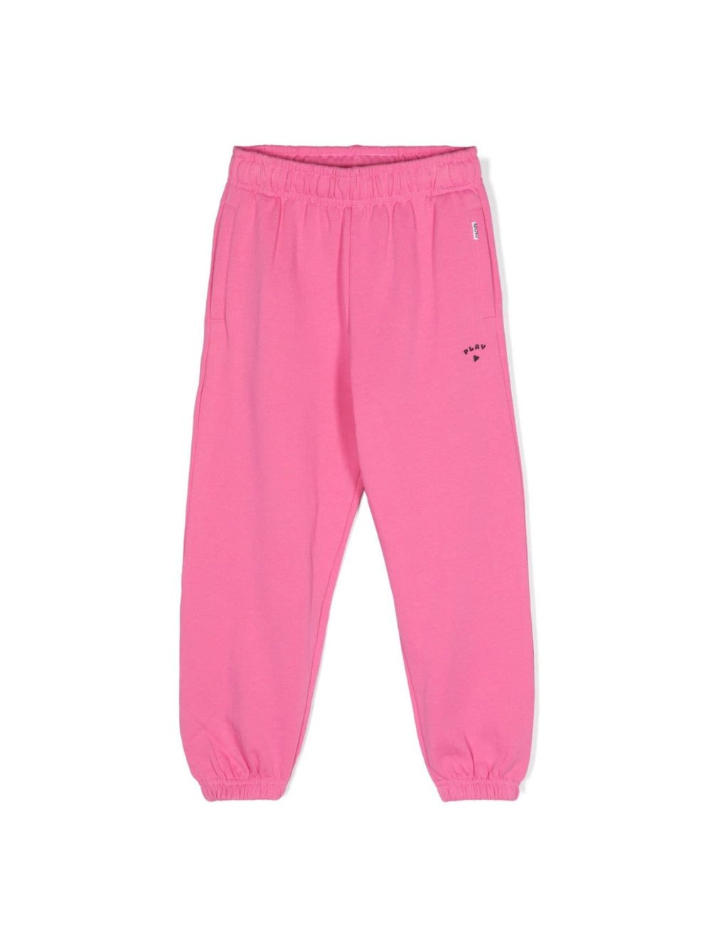 Pantaloni sportivi Adan per bambina Molo rosa con trama jersey - Rubino Kids