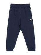 Pantaloni sportivi Adan per bambino Molo blu con trama jersey - Rubino Kids