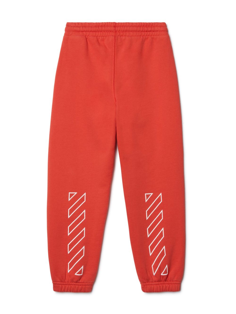 Pantaloni sportivi Bookish Diag per bambino Off - White Kids rosso con gamba affusolata - Rubino Kids