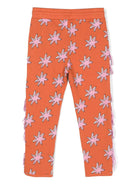 Pantaloni sportivi Bright Stars con frange - Rubino Kids