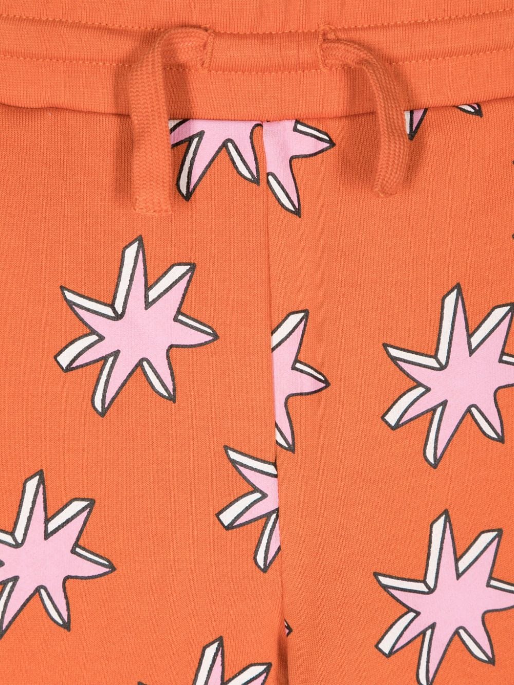 Pantaloni sportivi Bright Stars con frange - Rubino Kids