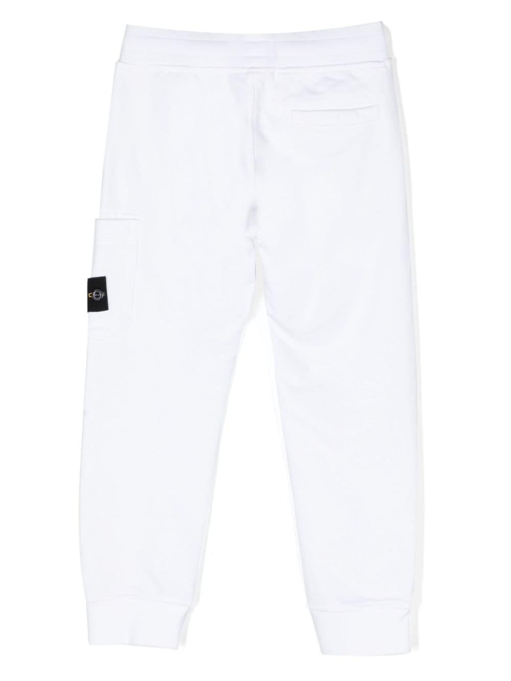 Pantaloni sportivi Compass con applicazione - Rubino Kids