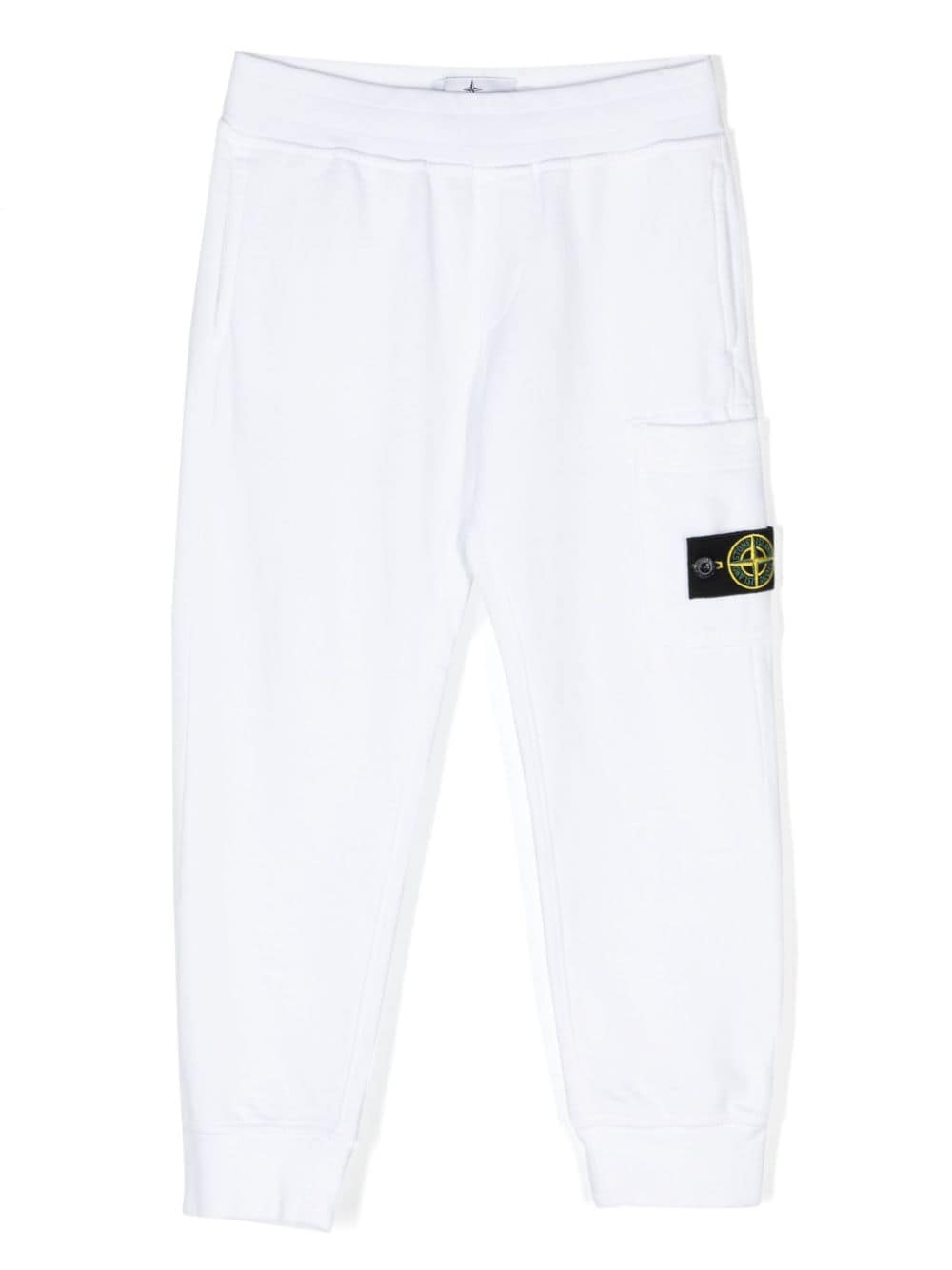 Pantaloni sportivi Compass con applicazione - Rubino Kids