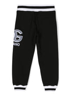 Pantaloni sportivi con applicazione logo - Rubino Kids