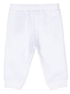 Pantaloni sportivi con bottoni goffrati - Rubino Kids