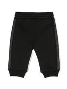 Pantaloni sportivi con monogramma - Rubino Kids