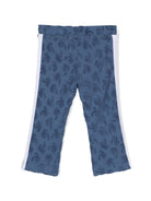 Pantaloni sportivi con motivo jacquard - Rubino Kids