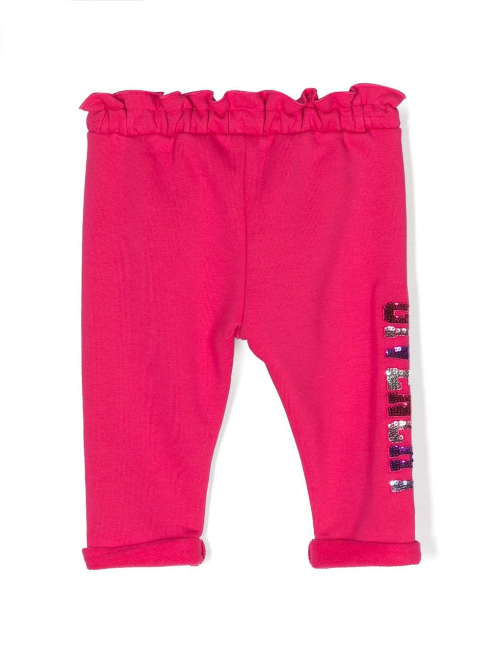 Pantaloni sportivi con paillettes - Rubino Kids