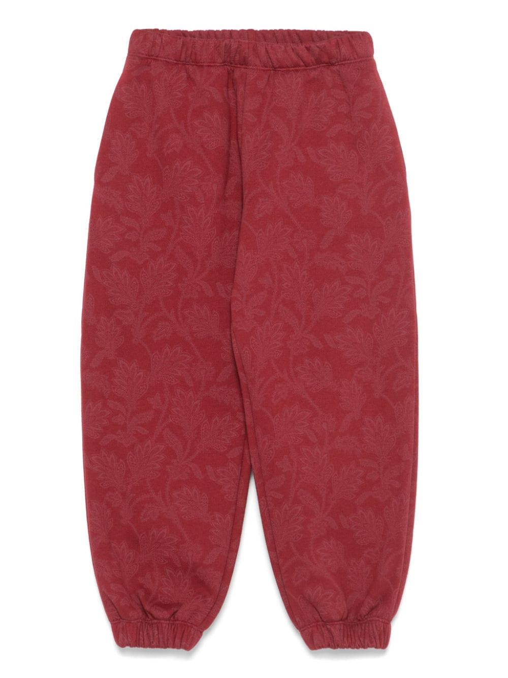 Pantaloni sportivi con stampa paisley per bambino ETRO KIDS rosso con vita elasticizzata - Rubino Kids