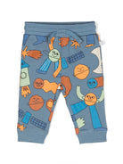 Pantaloni sportivi con stampa - Rubino Kids