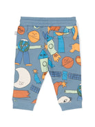 Pantaloni sportivi con stampa - Rubino Kids