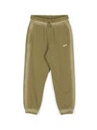 Pantaloni sportivi Off Stamp CL per bambino Off - White Kids verde con vita elasticizzata con coulisse interna - Rubino Kids