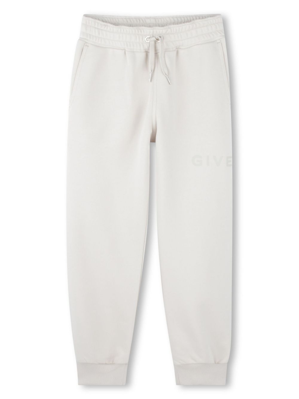 Pantaloni sportivi per bambina Givenchy Kids bianco con stampa con logo - Rubino Kids