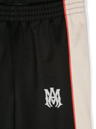 Pantaloni sportivi per bambino Amiri Kids nero con applicazione posteriore con logo - Rubino Kids