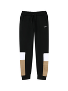 Pantaloni sportivi per bambino Boss Kids nero con coulisse - Rubino Kids