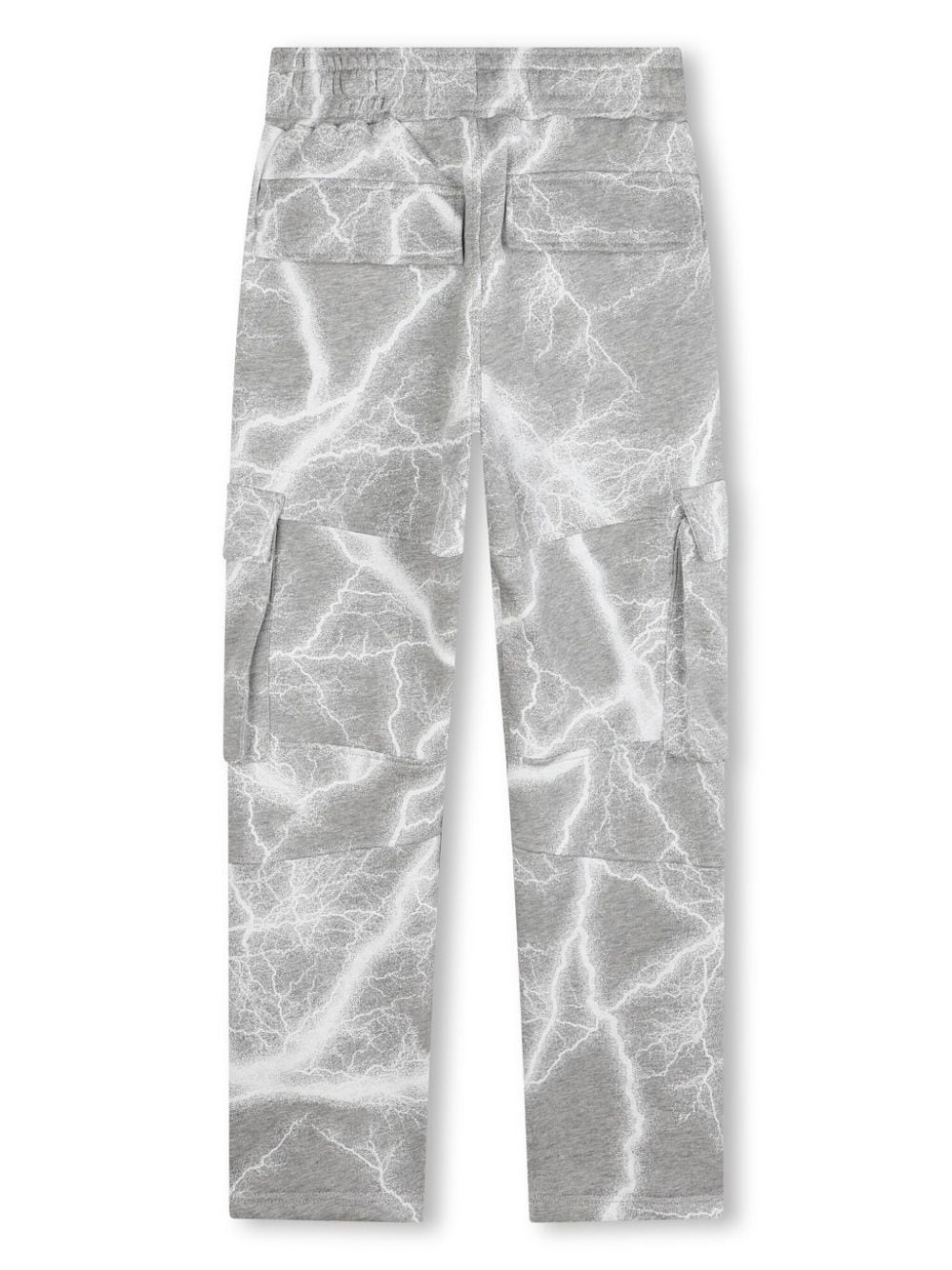 Pantaloni sportivi per bambino Givenchy Kids grigio con stampa all - over - Rubino Kids