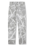 Pantaloni sportivi per bambino Givenchy Kids grigio con stampa all - over - Rubino Kids