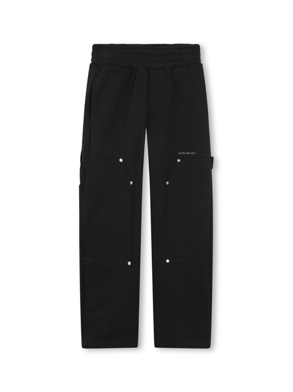 Pantaloni sportivi per bambino Givenchy Kids nero con vita media - Rubino Kids