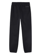 Pantaloni sportivi per bambino Lanvin Enfant nero con inserti - Rubino Kids