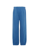 Pantaloni sportivi per bambino Palm Angels Kids blu con logo laterale - Rubino Kids
