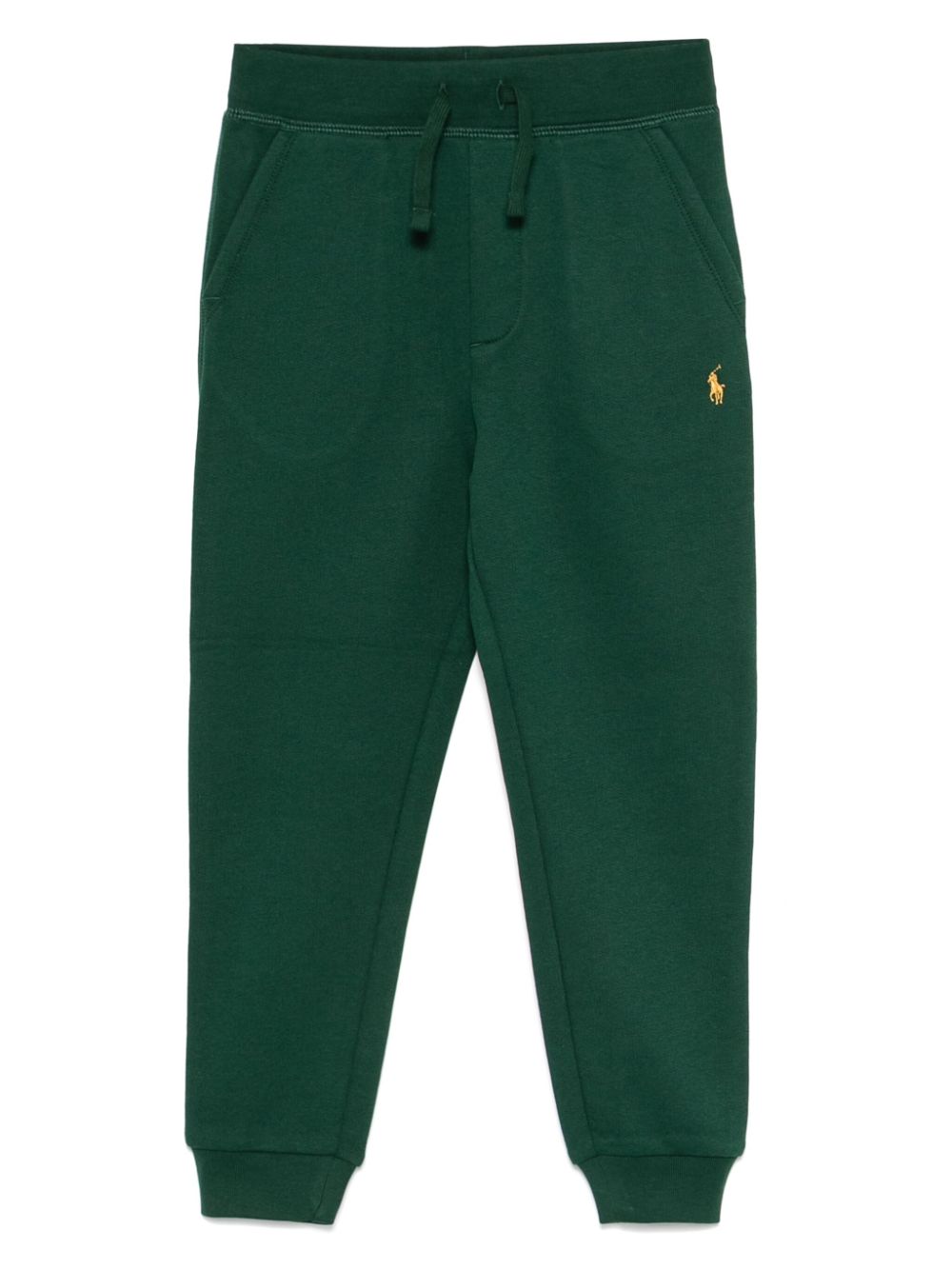 Pantaloni sportivi per bambino Ralph Lauren Kids verde con motivo Polo Pony - Rubino Kids