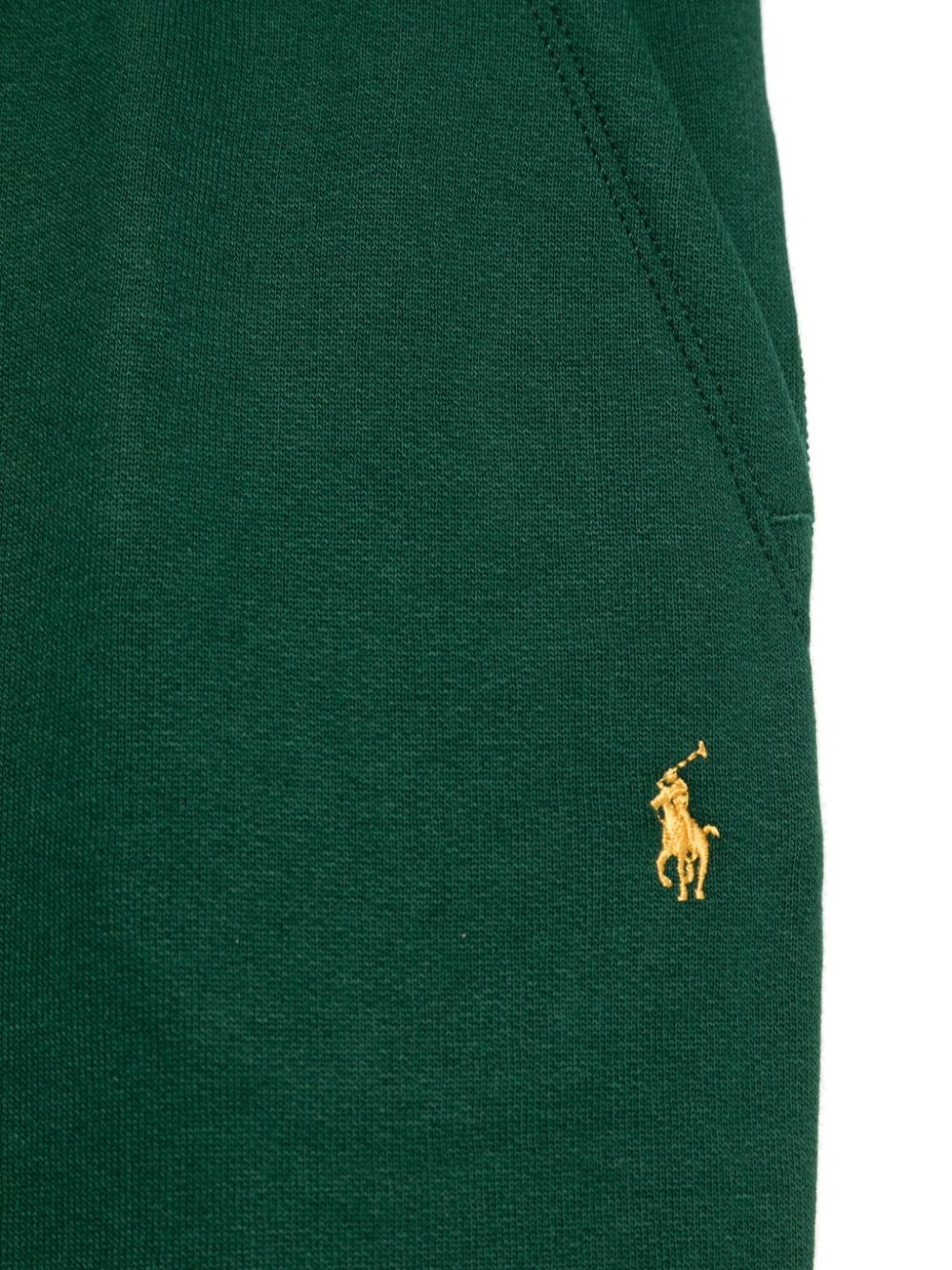 Pantaloni sportivi per bambino Ralph Lauren Kids verde con motivo Polo Pony - Rubino Kids