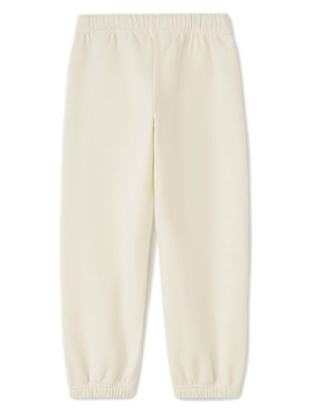 Pantaloni sportivi The Palm per bambino Palm Angels Kids bianco con gamba affusolata - Rubino Kids