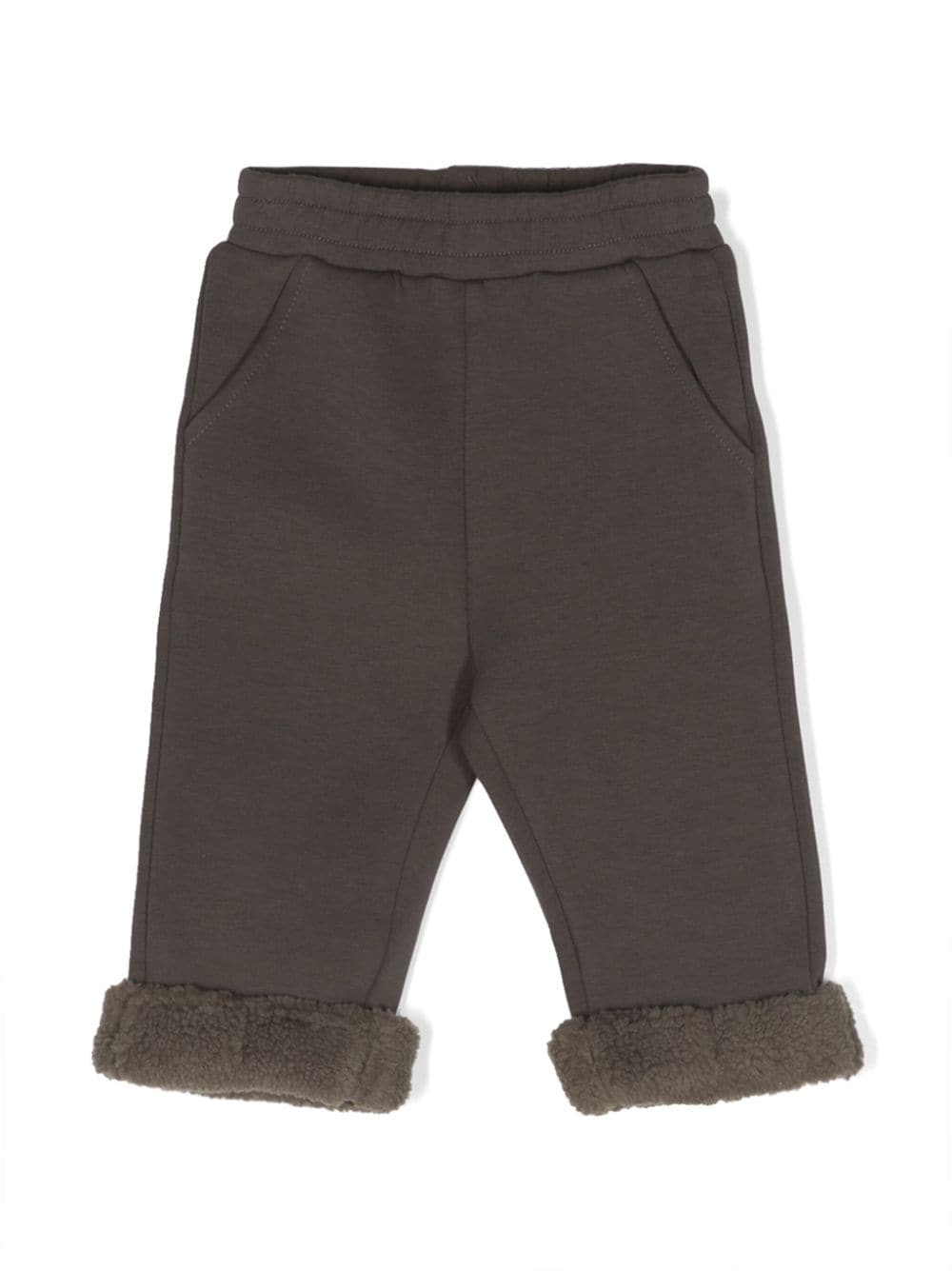 Pantaloni Stoo con finto shearling - Rubino Kids