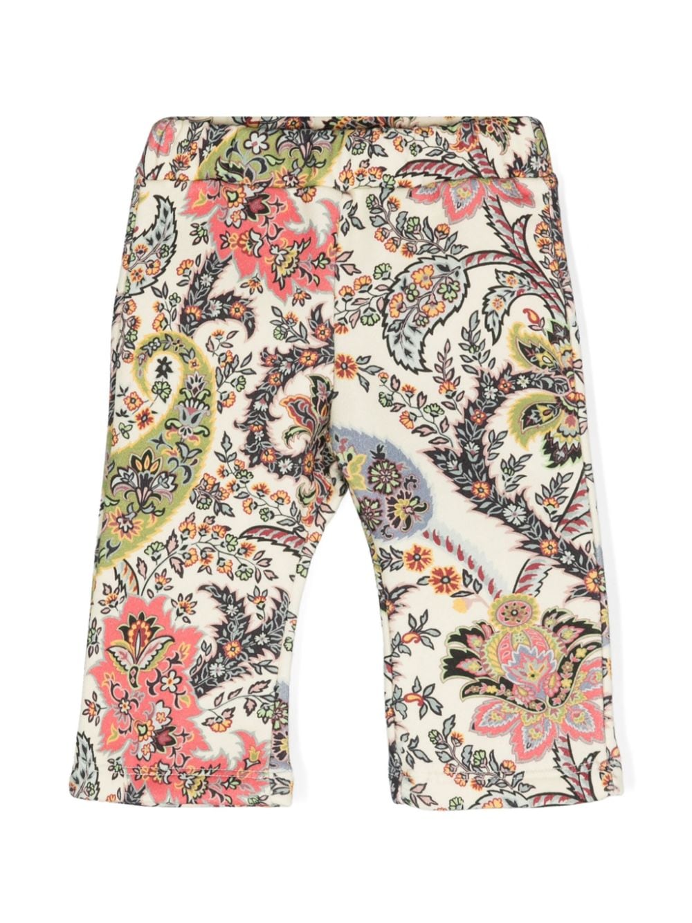 Pantaloni svasati con stampa paisley - Rubino Kids