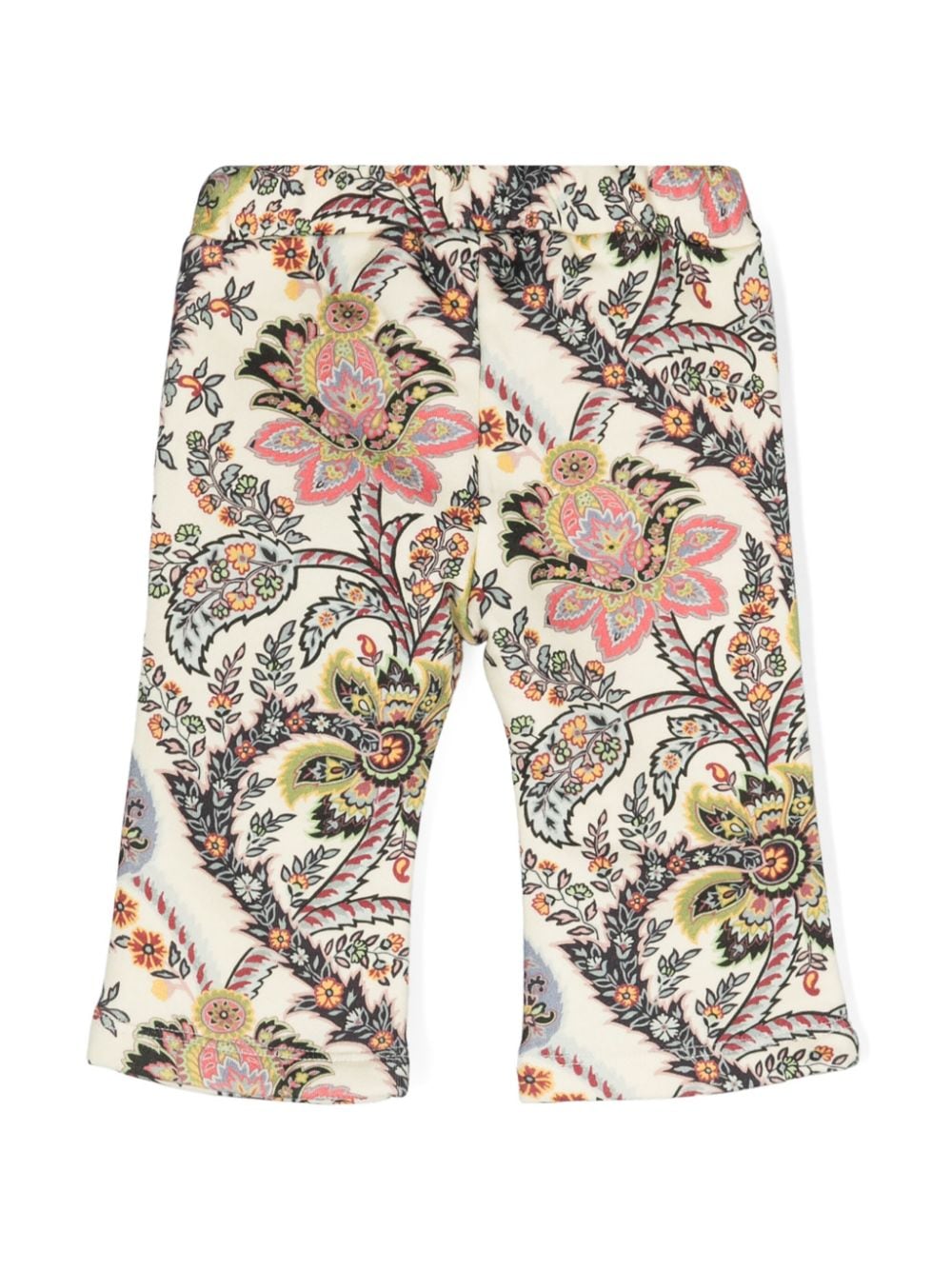 Pantaloni svasati con stampa paisley - Rubino Kids