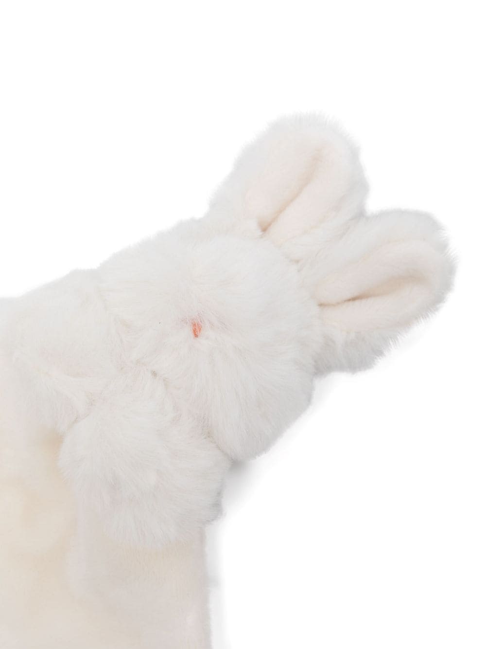 Peluche coniglio per neonati Bonpoint Doudou bianco effetto lana - Rubino Kids