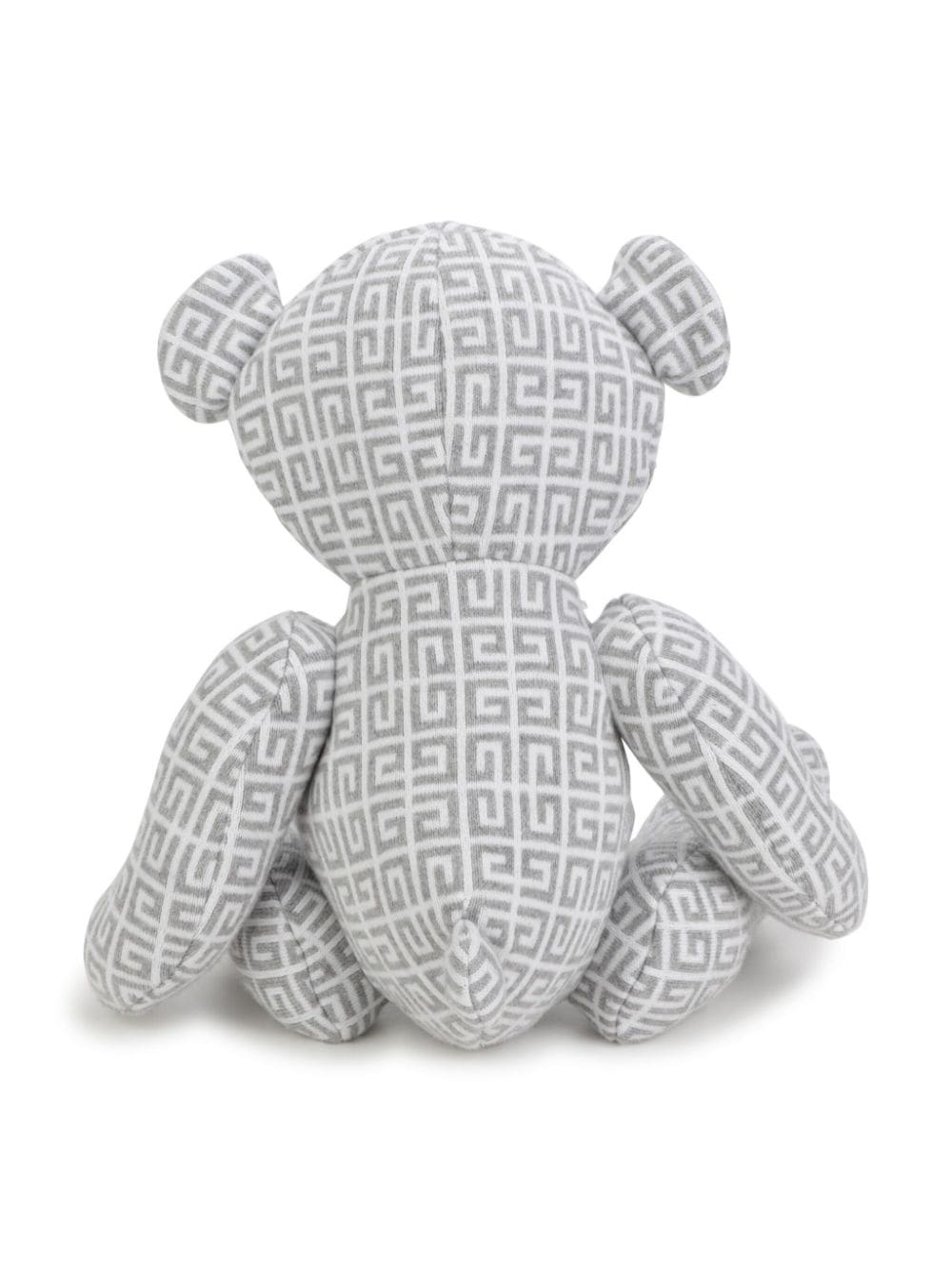 Peluche orso per neonati Givenchy Kids grigio con motivo 4G jacquard - Rubino Kids