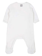 Pigiama bianco per neonato in velluto Givenchy Kids - Rubino Kids