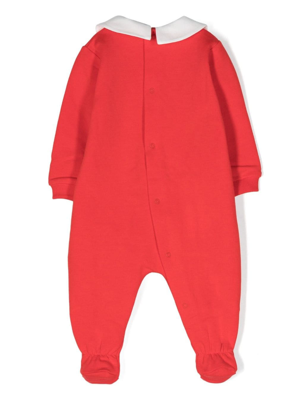 Pigiama in cotone stretch con stampa Teddy Bear - Rubino Kids