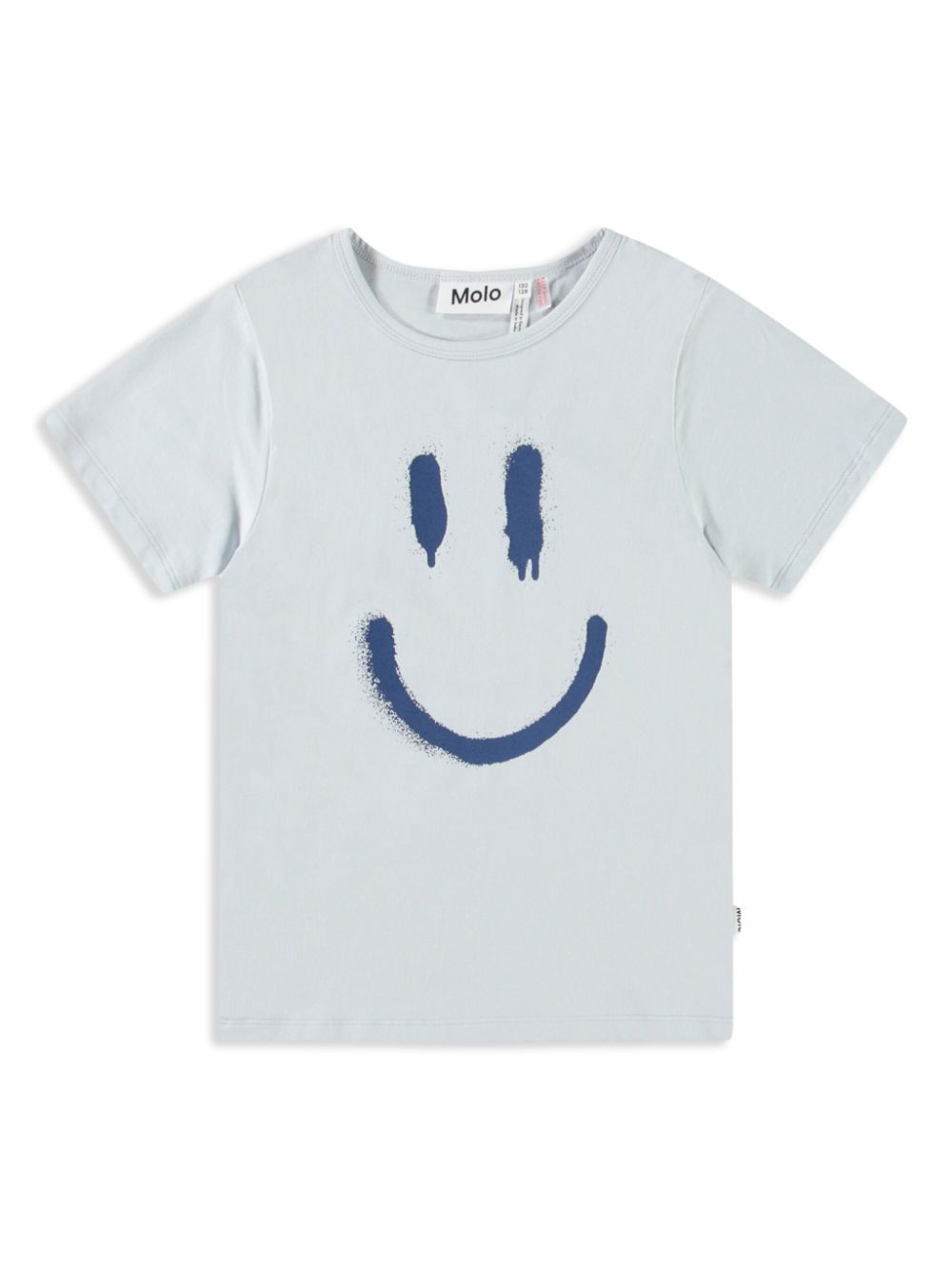 Pigiama per bambino Molo Luvis azzurro con stampa smiley - Rubino Kids