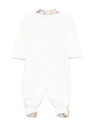 Pigiama per neonata Monnalisa bianco con stampa Teddy Bear - Rubino Kids