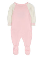 Pigiama per neonata Moschino Kids rosa con motivo Teddy Bear - Rubino Kids