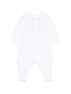 Pigiama per neonati Moschino Kids bianco con stampa grafica Teddy Bear - Rubino Kids