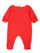 Pigiama per neonati Moschino Kids rosso con stampa Teddy Bear - Rubino Kids