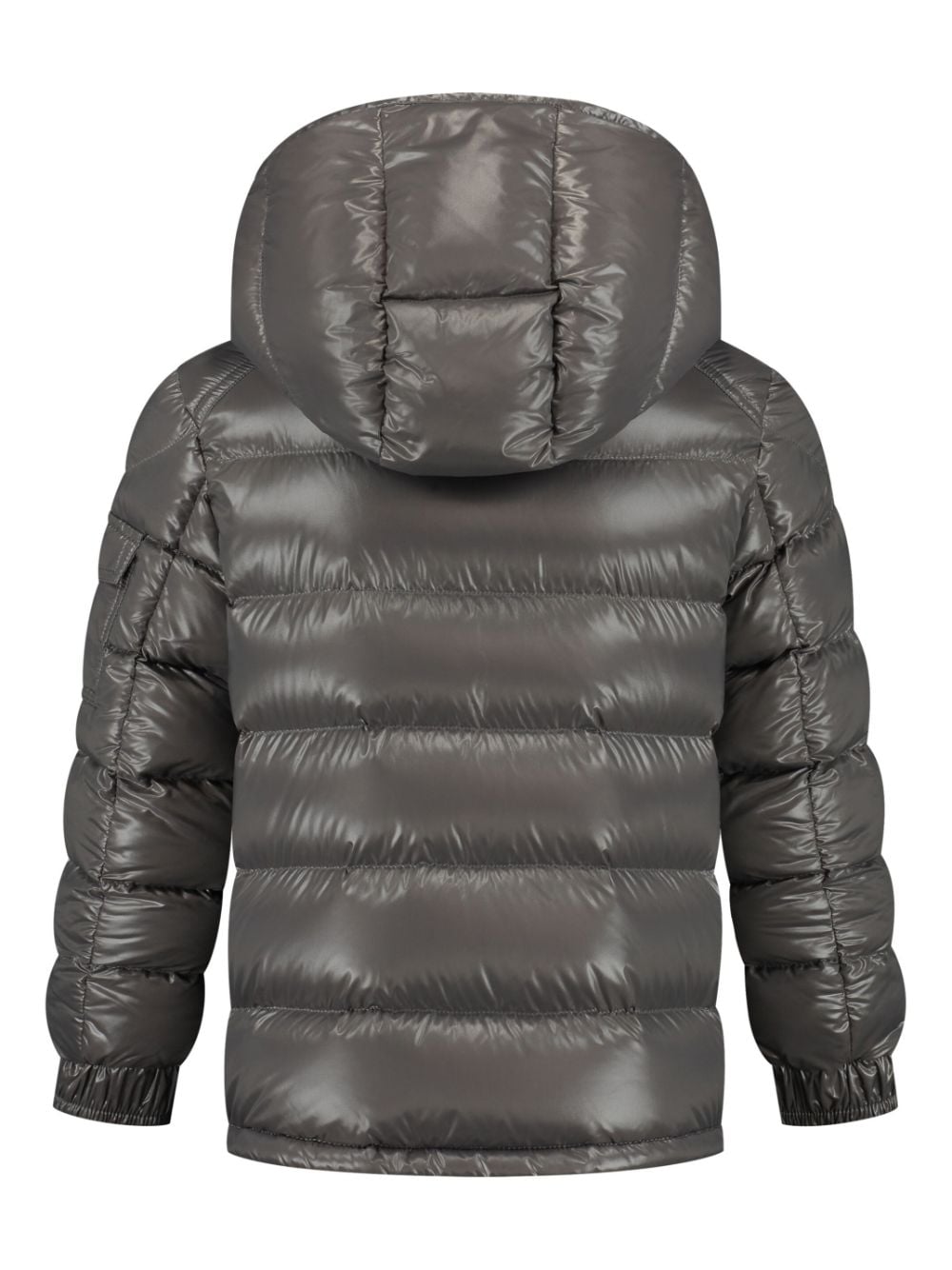 Piumino Moncler New Maya per bambino Moncler Enfant grigio con design imbottito - Rubino Kids